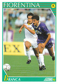 Marco Branca Fiorentina Score 92 Seria A #90